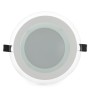 Spot Downlight LED 12W 900Lm 6000ºK Verre Circulaire Ø160Mm 40 000H [GR-MB01-12W-CW]