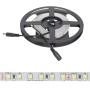 Bande de 600 LED 60W 5 500Lm CRI85 6000ºK SMD2835 24VDC x5M 40 000H [GR-RDT2835-120-24-CW] -Blanc Froid