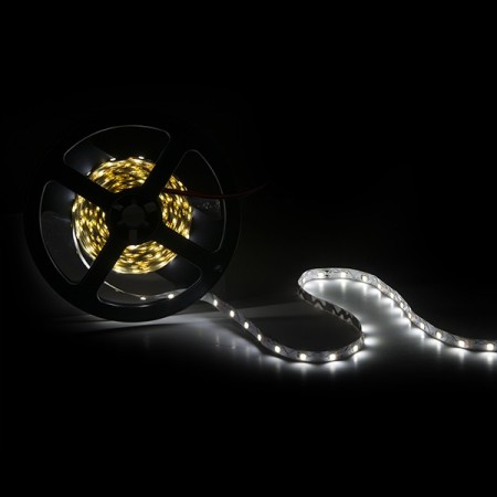 Bande de 300 Leds 40W 3 400Lm CRI85 4200ºK Type S SMD2835 300 12VDC IP20 x5M 40 000H [OB-FS173S-W] -Blanc Froid