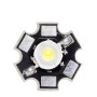 LED Haute Puissance 1W 120Lm 6000ºK 35X35 Dissipateur de Chaleur 50.000H [CH-LED-1W-35MIL-D-CW]