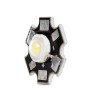 LED Haute Puissance 3W 220Lm 6000ºK 45X45 Dissipateur de Chaleur 50.000H [CH-LED-3W-45MIL-D-CW]