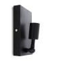 APPlique Murale E27 Noir (Sans Lampe) Nora [HO-E27WALLLIGHT-H-B]