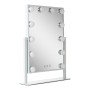 Miroir de maquillage éclairé LED 4200ºK 41x47,5Cm Ajustable Blanc40.000H [SUN-ESLED-03-W]