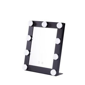 Miroir de maquillage éclairé LED 4200ºK 25x29Cm Noir 40.000H [SUN-KRS250290-B]