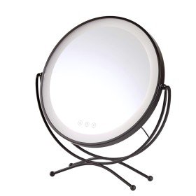 Miroir de maquillage éclairé LED 4200ºK 48x43Cm Noir 40.000H [SUN-KRS-430A-B]