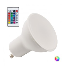 Ampoule LED GU10 5W RVB Télécommande 40.000H