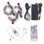 Kit Ruban 108W 4 500Lm 450 LEDs 15 mètres RGB Blister Transformateur, Contrôleur, Télécommande IP20 40 000H [CA-KITRGB-15M]