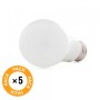 Pack 5 Ampoules LED E27 7W 630Lm 4200ºK 40.000H [HO-ED-B3-E27-7W-W-PK5-AP]