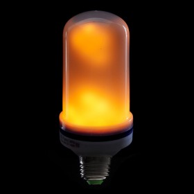 Ampoule LED E27 5W 450Lm 2000ºK Efecto Flamme 25.000H [CA-EL-E27-5W]