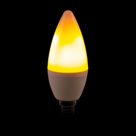 Ampoule LED E14 3W 270Lm 2000ºK Efecto Flamme 25.000H [CA-EL-E14-3W]