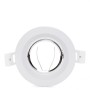 Bague Projecteur Downlight  Rond GU10  Ø92Mm - Blanc