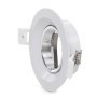 Bague Projecteur Downlight  Rond GU10  Ø92Mm - Blanc