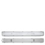 Réglette Luminaire Étanche IP65 2 x tube LED 1500Mm ABS / PC clips en acier inoxydable