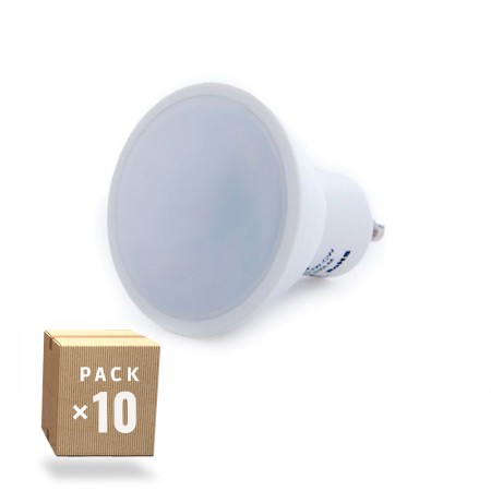 Pack de 10 Ampoules LED GU10 7W 520Lm 6000ºK 10 40 000H [SKY-GU10-7W-CW-PK10-AP]