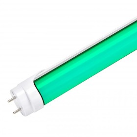 Tube LED T8 18W 1 500Lm 120Cm Diffuseur Opale - Vert 40 000H [HO-T8-1200-18W-G-O]