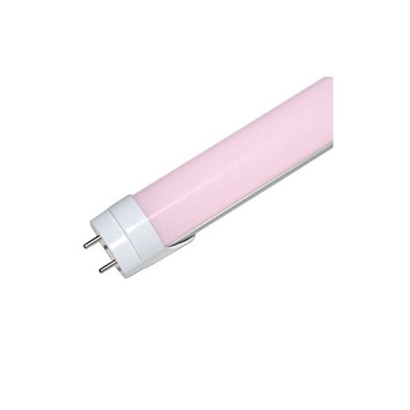 Tube LED T8 18W 1 500Lm 120Cm Diffuseur Opale - Rose 40 000H [HO-T8-1200-18W-R-O]