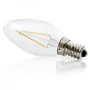 Ampoule LED E14 2W  144Lm 2000ºK Filament 40.000H [JTX-J14DHA22-WW]