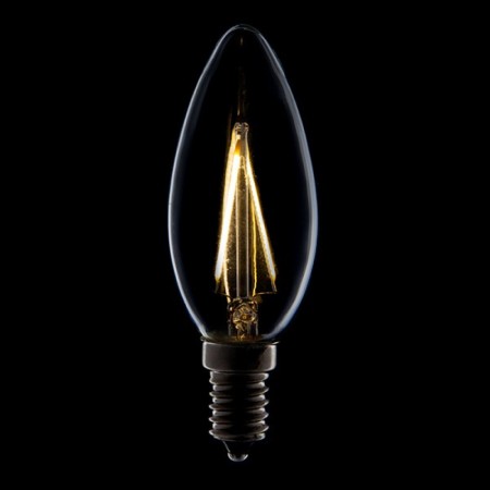 Ampoule LED E14 2W  144Lm 2000ºK Filament 40.000H [JTX-J14DHA22-WW]