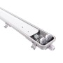 Réglette Luminaire étanche pour 2 tubes LED 60cm - IP65