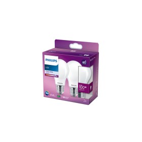 Pack 2 Ampoule LED Philips E27 A60  10.5W 1521Lm 4000K [PH-929002026557]