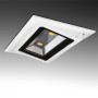 Spot Downlight LED 20W 1 800Lm 6000ºK Rectangulaire Inclinable 40 000H [HO-DRECTBAS-20W-CW]