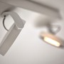 Applique Murale LED Philips ClockWork Blanc4x4.5W Ajustable 2000Lm [PH-8718696154526]