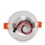 Spot Downlight LED 3W 240Lm 4200ºK Anneau Argenté 40 000H [PCE-DL3W-PW]