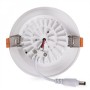 Spot LED Circulaire Downlight 7W 980Lm 6000ºK Anti-éblouissant UGR19 40 000H [HO-DL-AD-7W-CW]