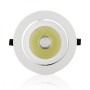 Spot LED Downlight 40W 3 200Lm 6000ºK Circulaire Orientable 40 000H [HO-COB-OR-40W-CW]