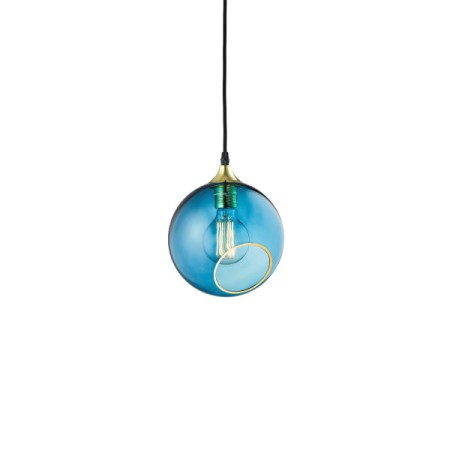 Lampe À Suspension "Ballroom Blue Sky" E27 Sans Ampoule