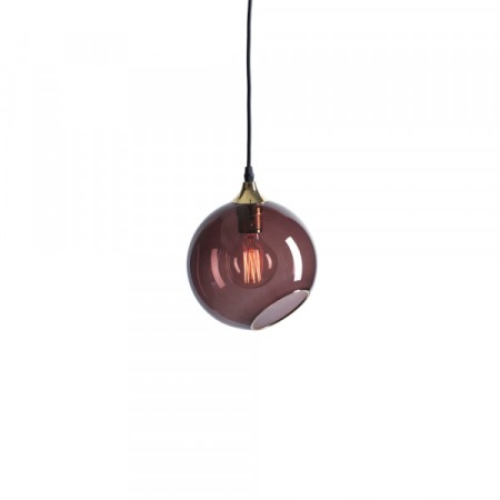 Lampe À Suspension "Ballroom Purple Rain" E27 Sans Ampoule