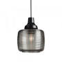 Lampe À Suspension New Wave Stripe Smoke E27 Sans Ampoule