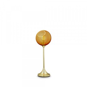 Lampe De Table "Ballroom Amber" E27 Sans Ampoule