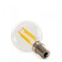 Ampoule LED E14 4W 288Lm 2000ºK Filament G45 40 000H [WO-LF-G45-E14-4W-WW]