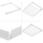 Panneau LED 36W 3 623Lm 60x60cm + Kit Surface 40 000H