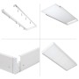 Panneau LED 72W 7 900Lm 120x60cm + Kit Surface 40 000H