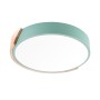 Plafonnier LED 18W 1 800Lm Circulaire Bicolore "Émeraude" Température de Couleur Réglable 40 000H
