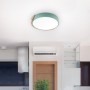 Plafonnier LED 18W 1 800Lm Circulaire Bicolore "Émeraude" Température de Couleur Réglable 40 000H