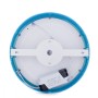 Plafonnier LED 18W 1357Lm 3000ºK Circulaire Bleu 40 000H [HO-JM18WR-BU-WW]