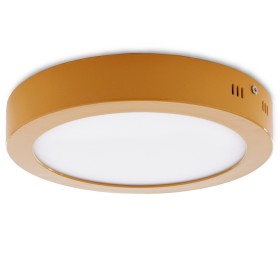 Plafonnier LED 18W 1357Lm Circulaire Jaune 40 000H