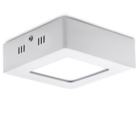 Plafonnier LED 6W 470Lm Carré 40 000H