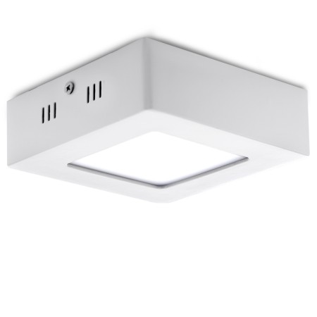 Plafonnier LED 6W 470Lm Carré 40 000H