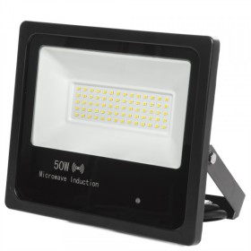Projecteur LED 50W avec détecteur de mouvement IP65 - 6000 lumens