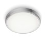 Plafonnier LED Philips "Doris" Rond 17W 1700Lm Plaqué Nickel 4000K IP44 [PH-929002368001]