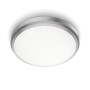 Plafonnier LED Philips "Doris" Rond 6W 640Lm Plaqué Nickel 4000K IP44 [PH-929002367601]