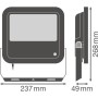 Projecteur LED Ledvance Projecteur 65W 8000Lm 4000K 100 x 100º Capteur IP65