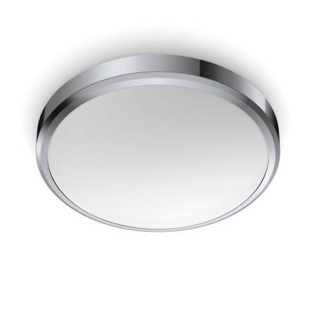 Plafonnier LED Philips "Doris" Rond 17W 1700Lm Chromé 4000K IP44 [PH-929002514301]