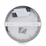 Plafonnier LED 12W 930Lm 6000ºK Circulaire Chrome 40 000H [GR-MZMD01C-12W-CW]