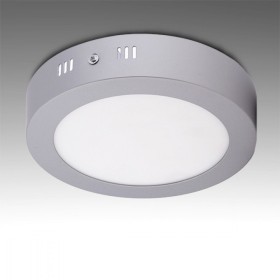 Plafonnier LED 12W 930Lm Circulaire Chrome 40 000H