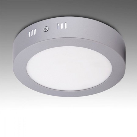 Plafonnier LED 12W 930Lm Circulaire Chrome 40 000H